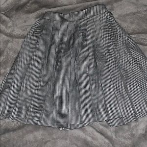 houndstooth skirt